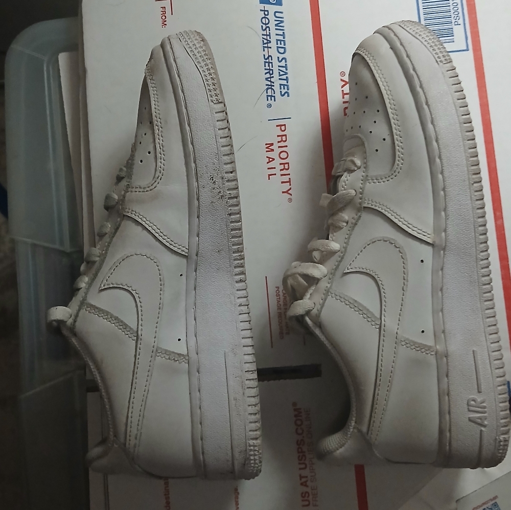 Nike Airforce 1 White Sneakers - Women Size 8❗Last Chance To Buy‼️